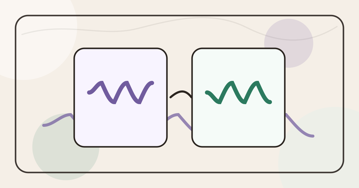 Lound editorial illustration of two contrasting voice waves held in one journal frame without collapsing into one answer.